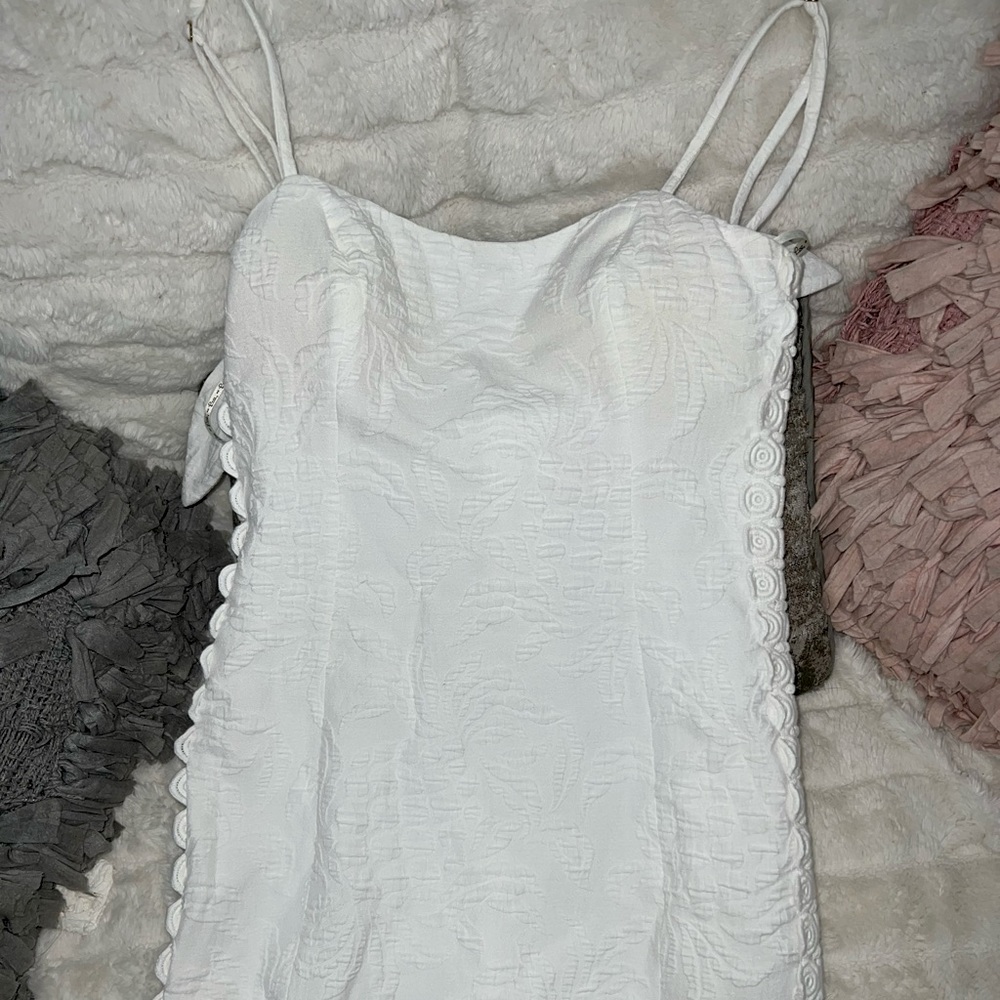 Lily Pulitzer white mini dress